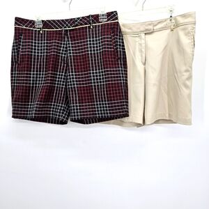 Lady Hagen flat front golf short bundle women's size 10